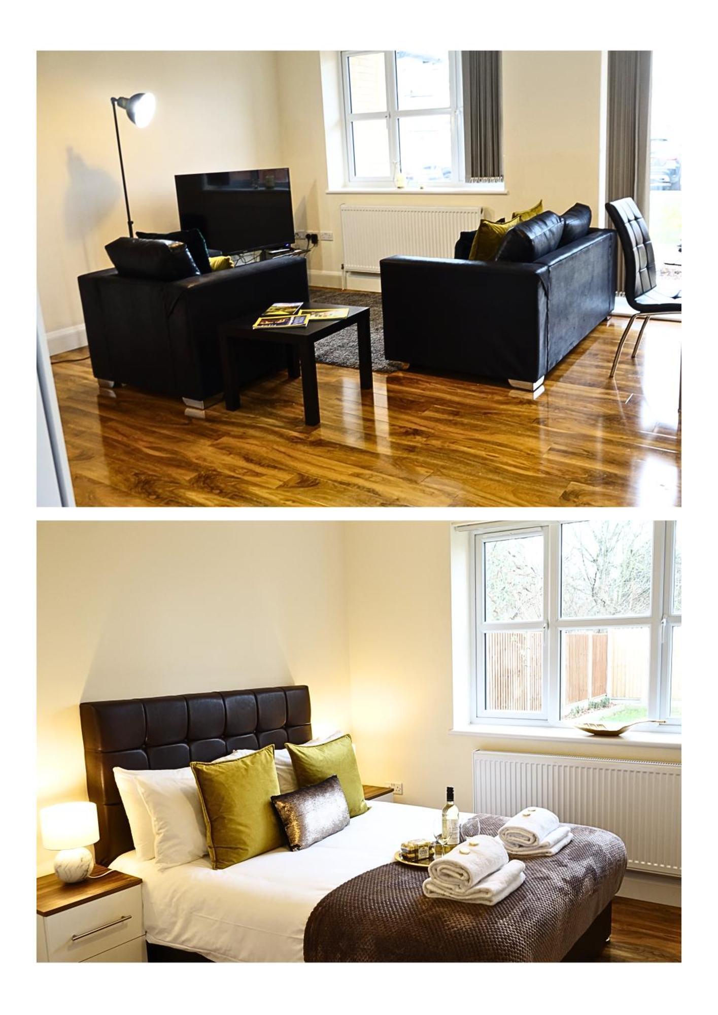 Apartament Luxury 2 Bed 2 Bath - Free Parking - 5Min To Airport - Sleeps 6 Ashford  Zewnętrze zdjęcie