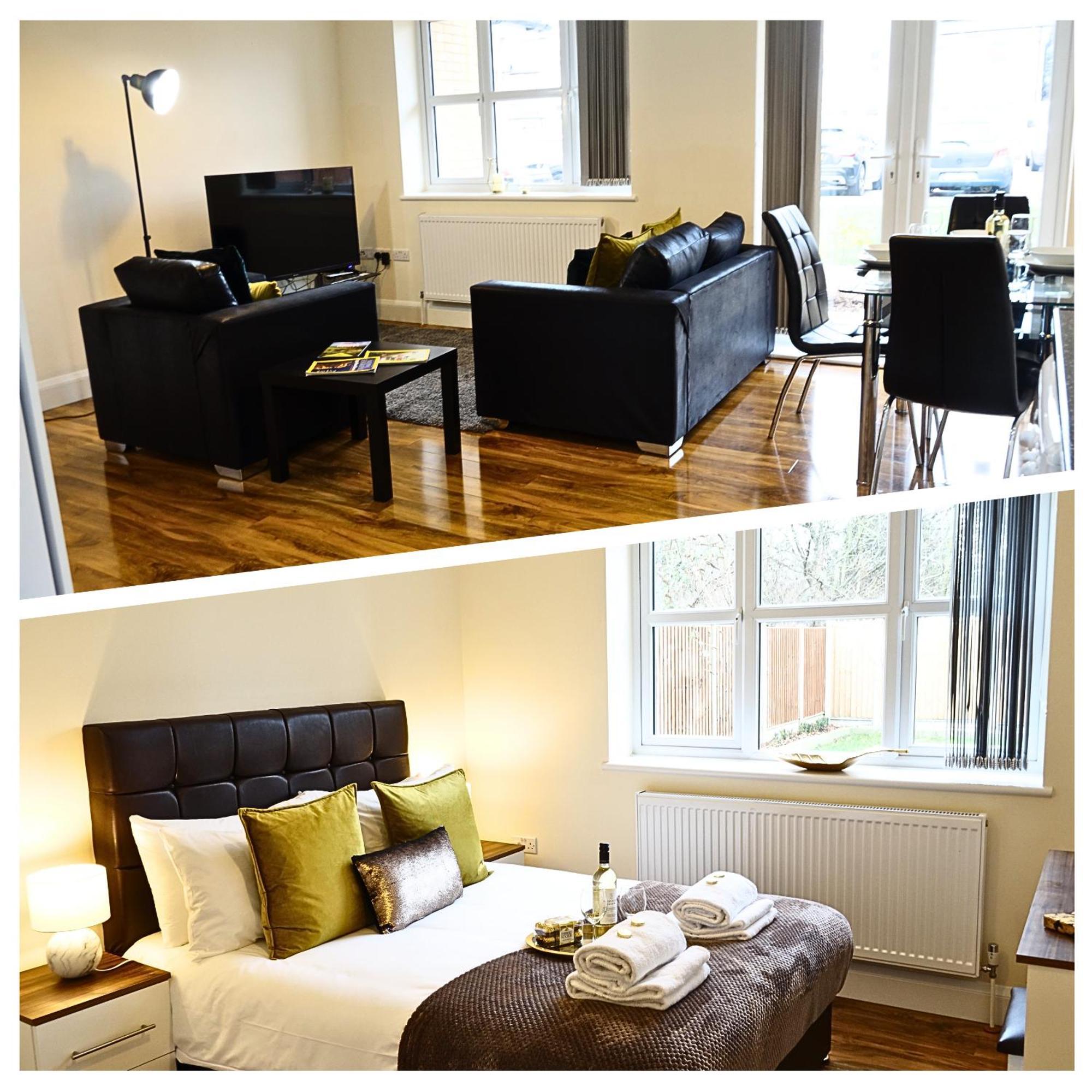 Apartament Luxury 2 Bed 2 Bath - Free Parking - 5Min To Airport - Sleeps 6 Ashford  Zewnętrze zdjęcie